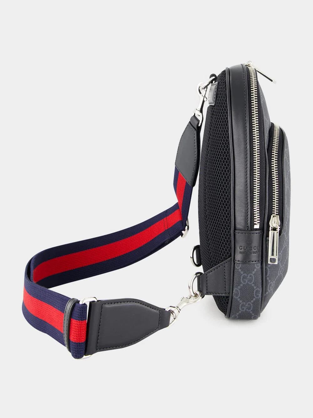 Black Small GG Crossbody Bag - Image 4