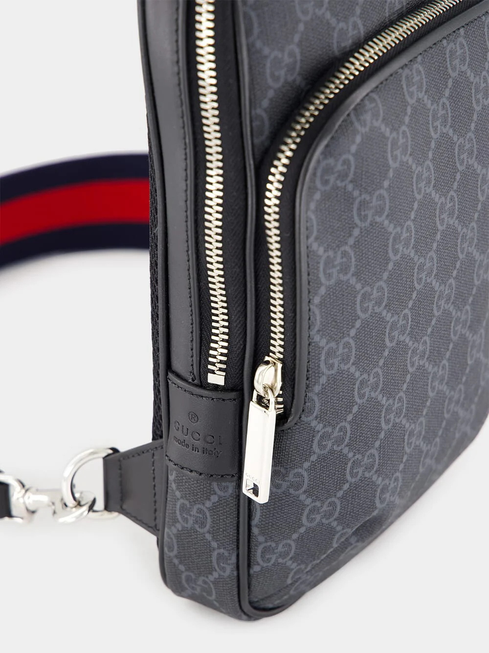 Black Small GG Crossbody Bag - Image 7