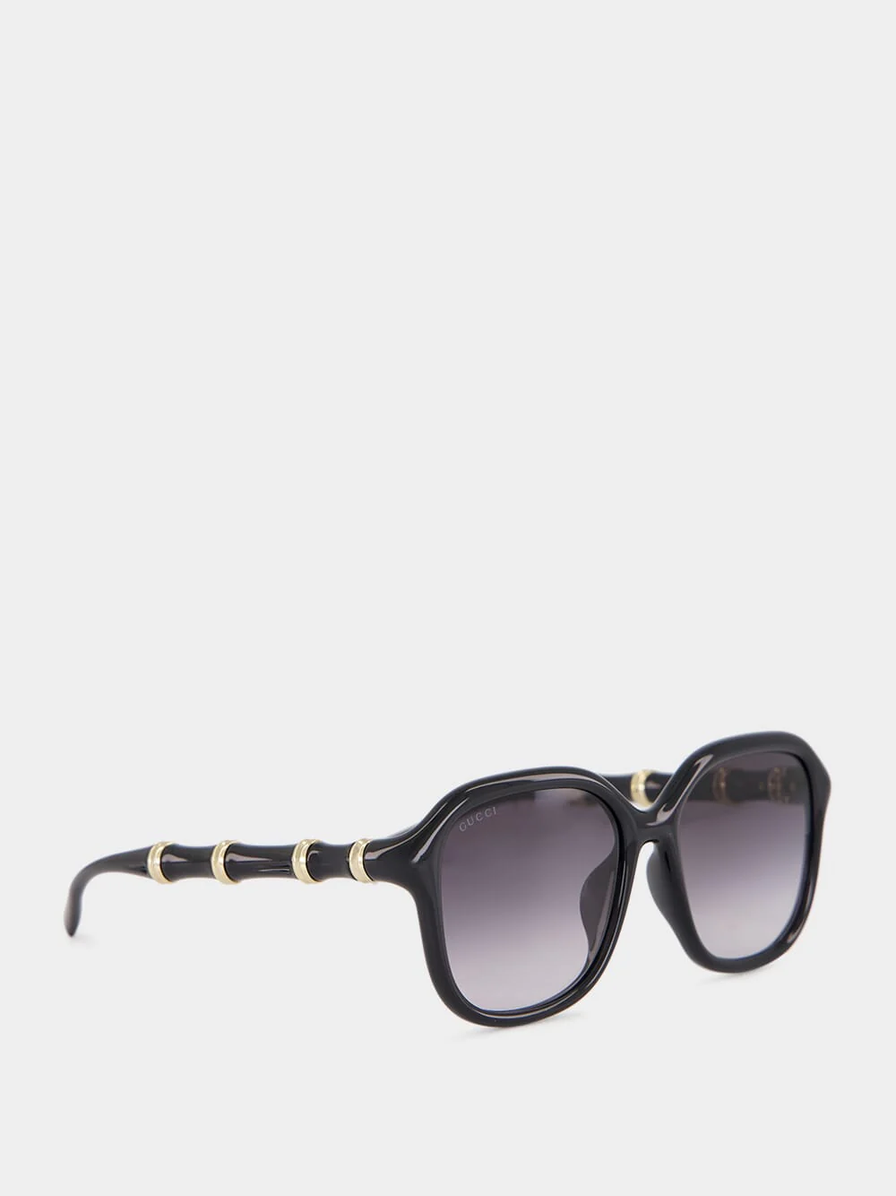 Black Square Frame Sunglasses - Image 2