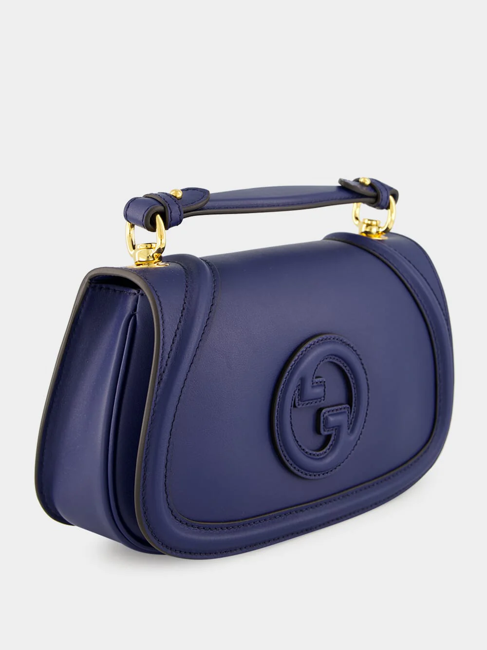 Blue Blondie Medium Top Handle Bag - Image 3