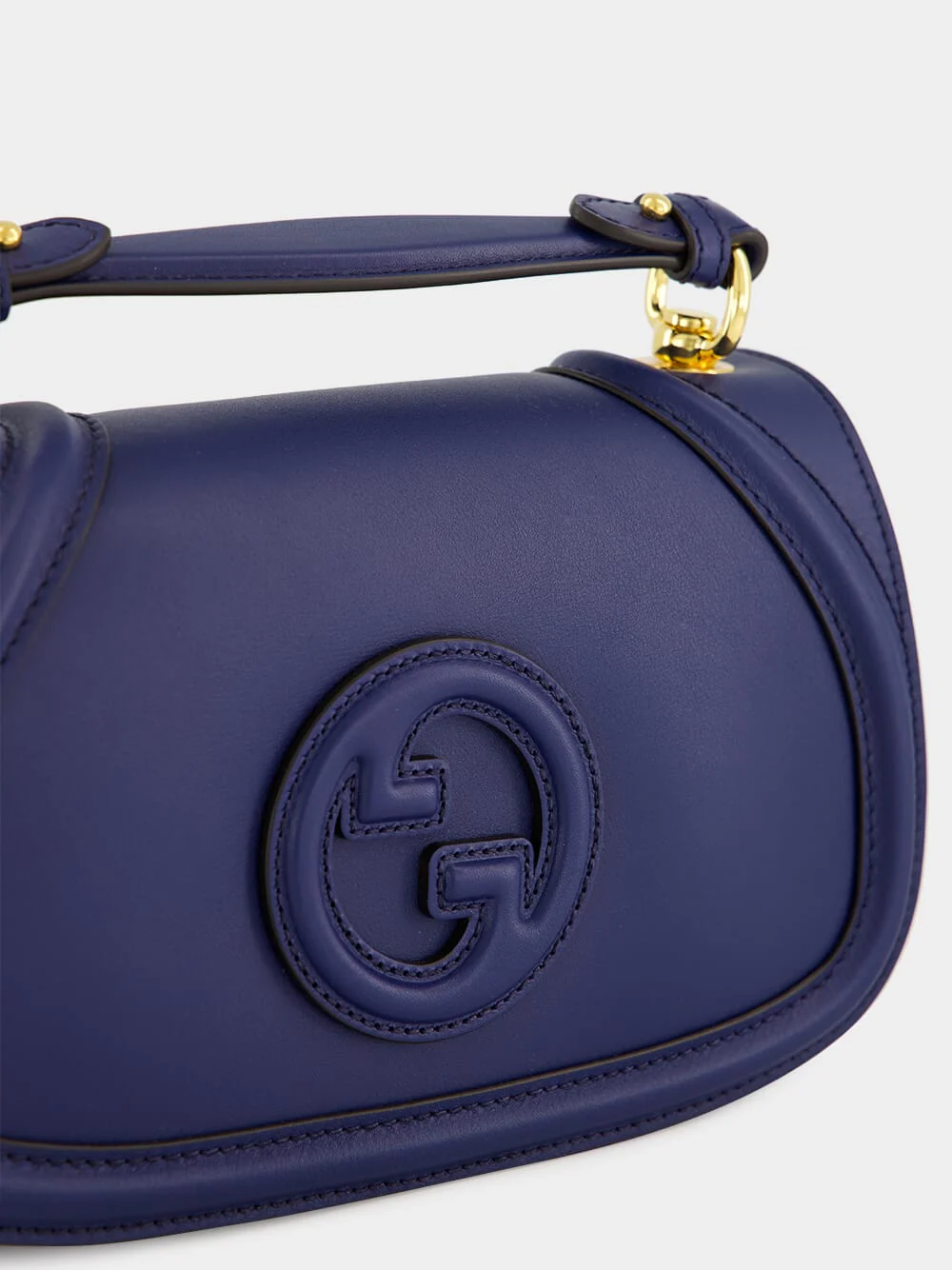 Blue Blondie Medium Top Handle Bag - Image 7
