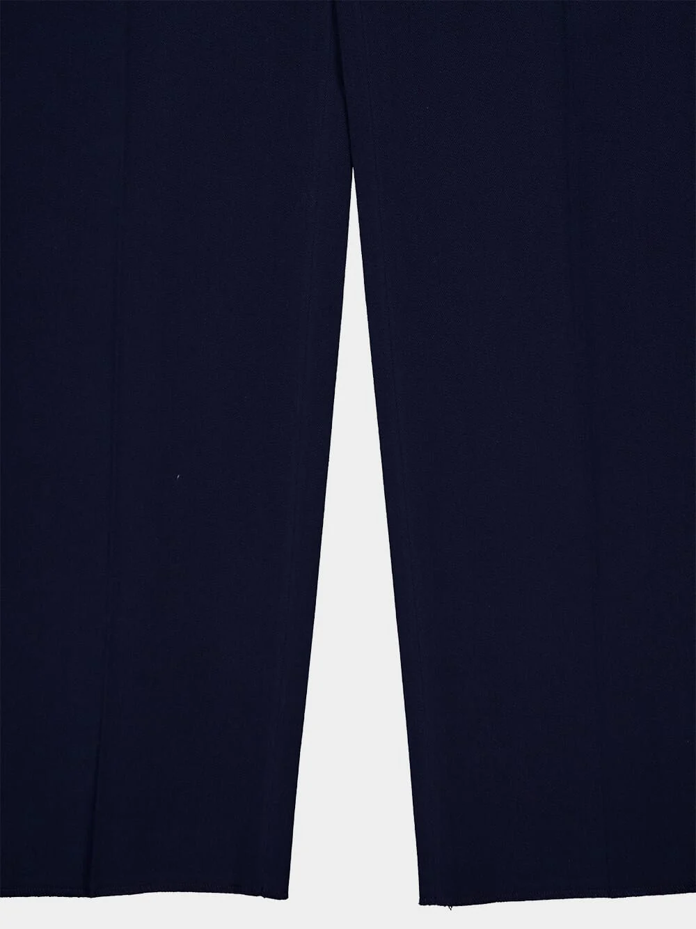 Blue Cotton Gabardine Pant with Web - Image 4
