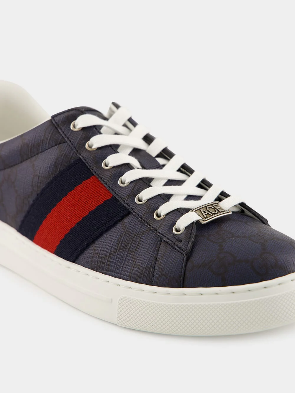 Blue GG Supreme Ace Sneakers - Image 6
