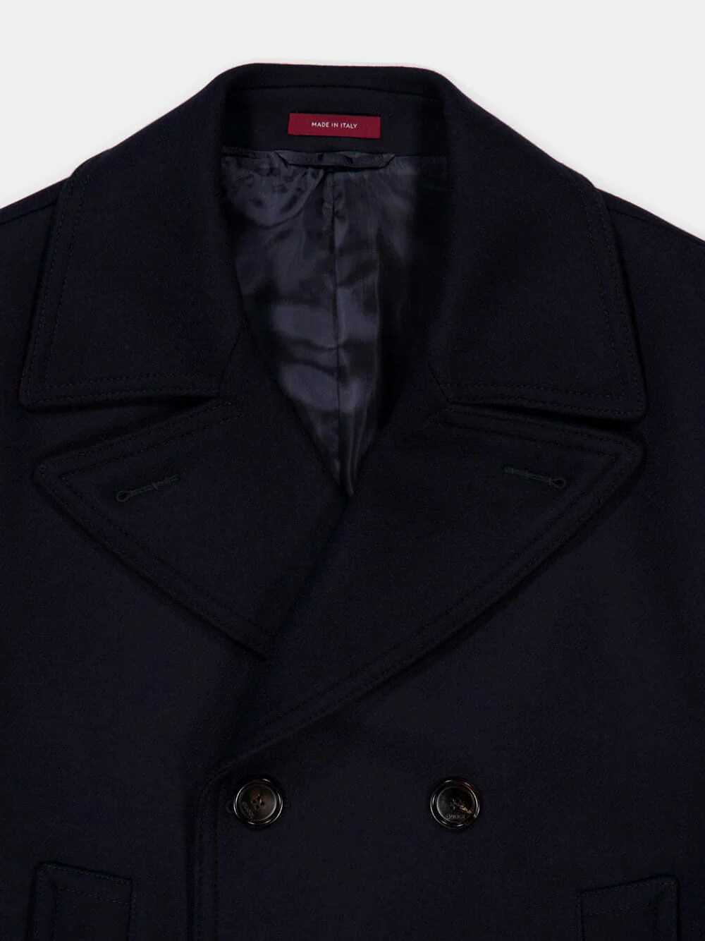 Blue Wool Batavia Coat - Image 3