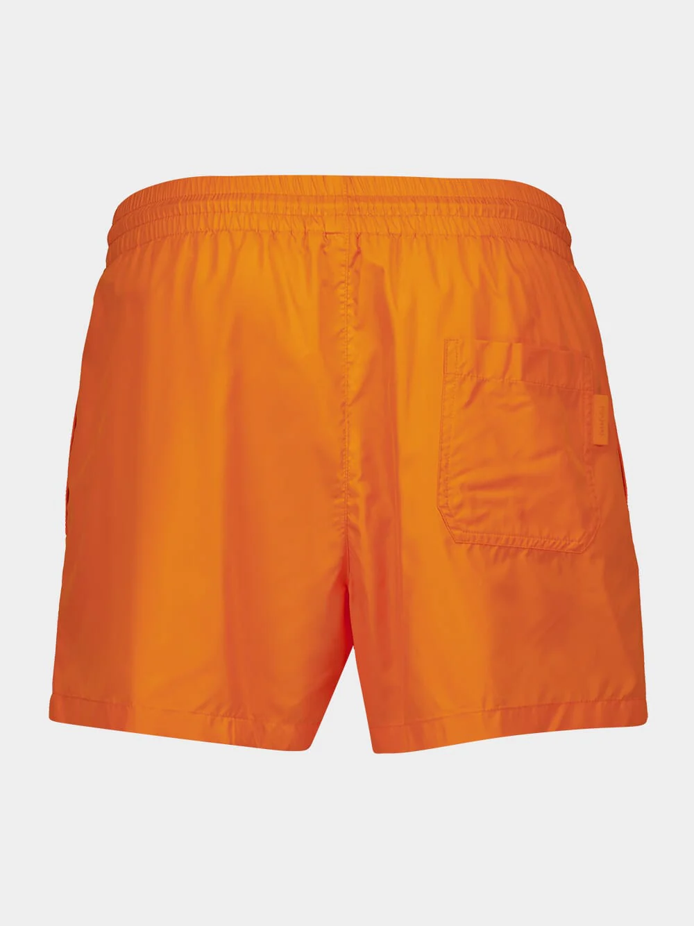 Bright Orange Technical Poplin Swim Shorts - Image 2