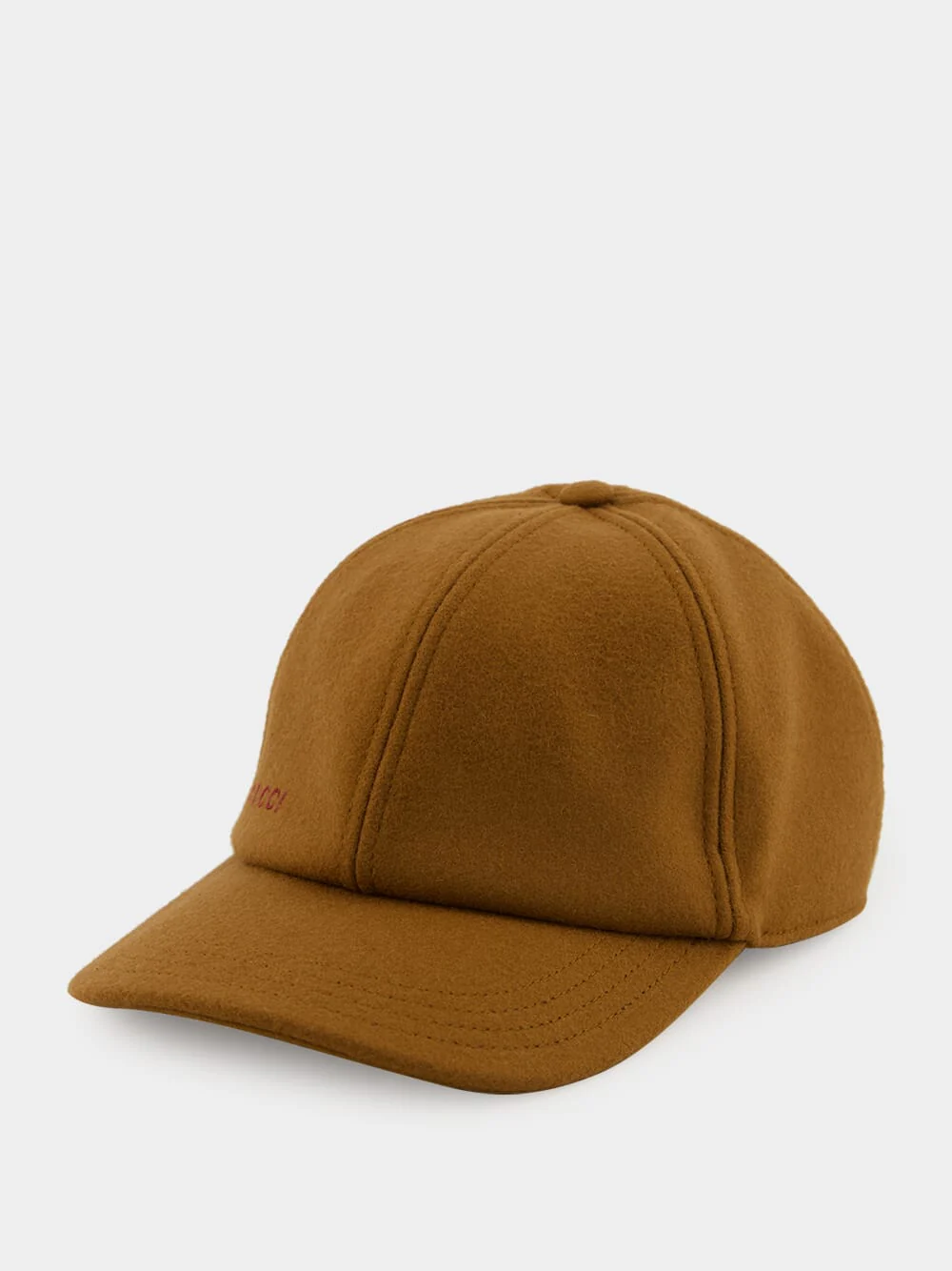 Brown and Dark Green Gucci Baseball Cap