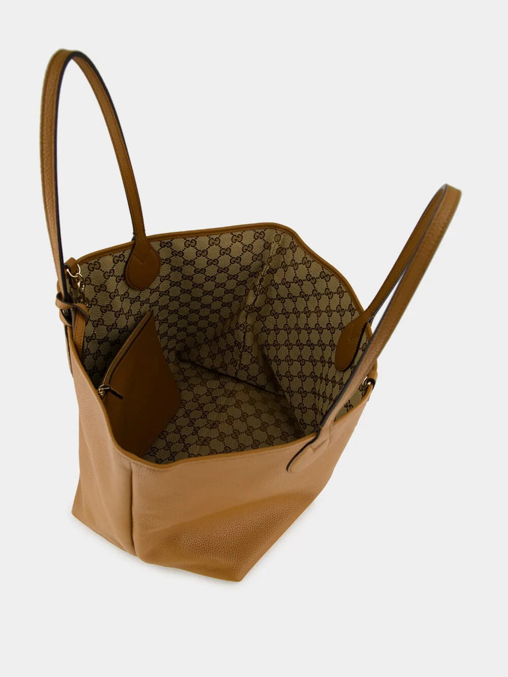 Brown Reversible GG Tote Bag - Image 5