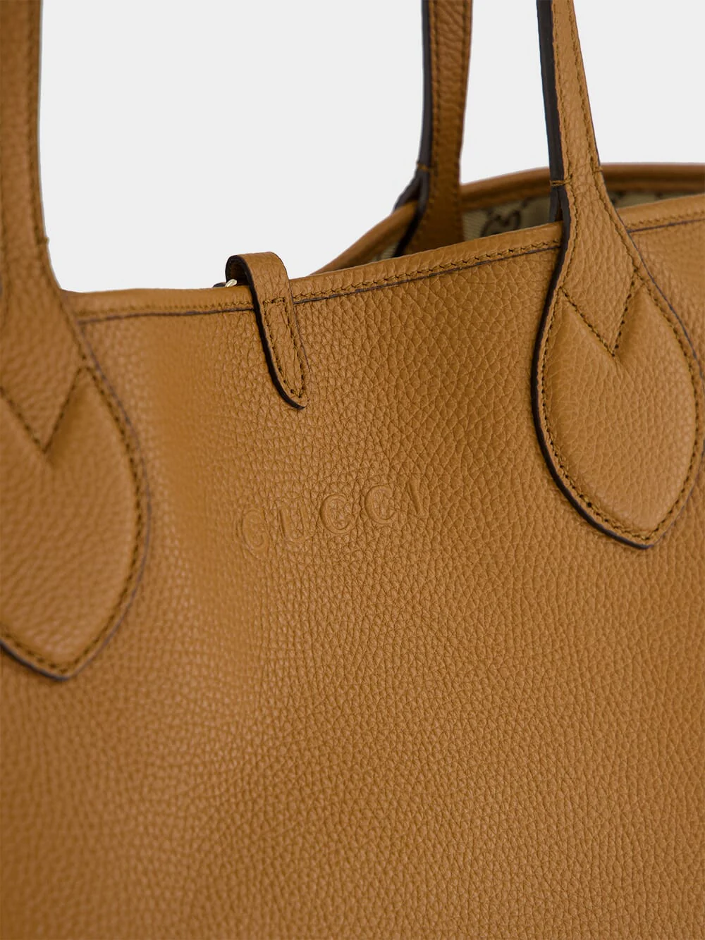 Brown Reversible GG Tote Bag - Image 6