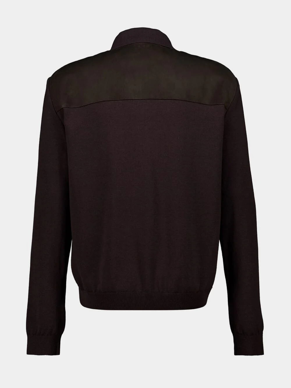 Brown Suede Buttoned Jacket - Image 2