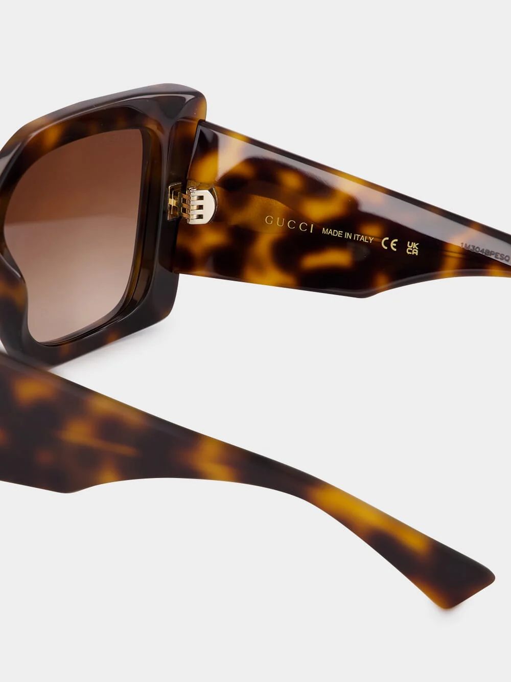 Brown Tortoiseshell Cat-Eye Sunglasses - Image 4