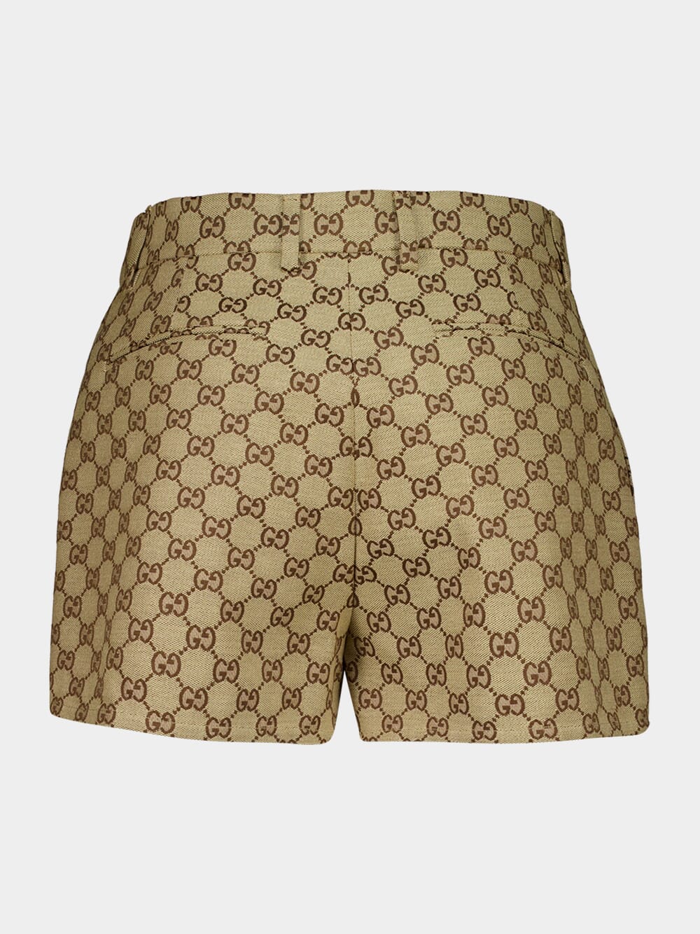 Camel and Ebony GG Canvas Shorts - Image 2
