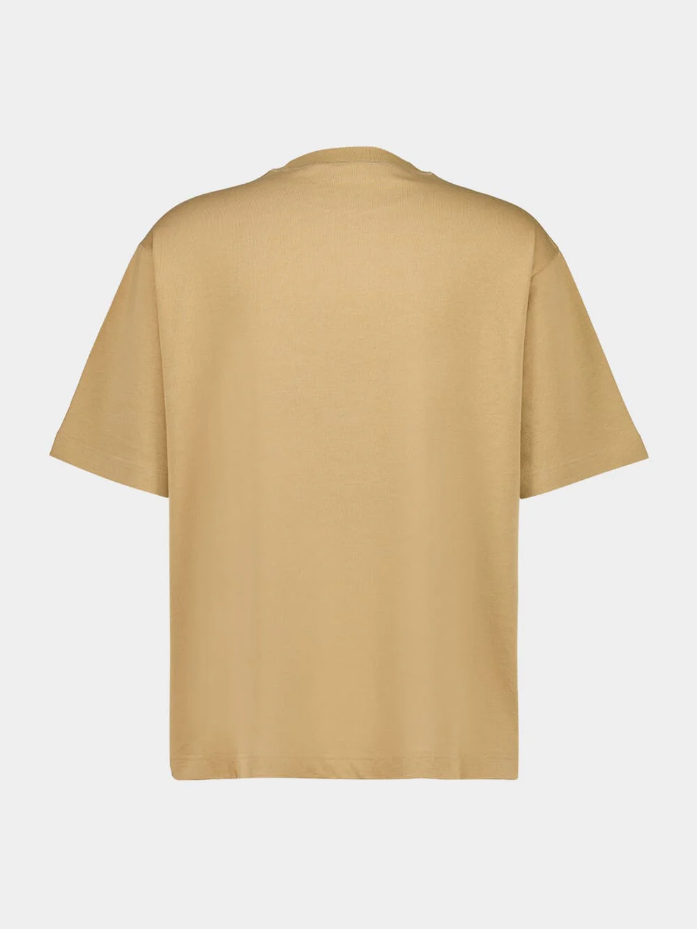 Camel Printed Cotton Jersey T-Shirt - Image 2
