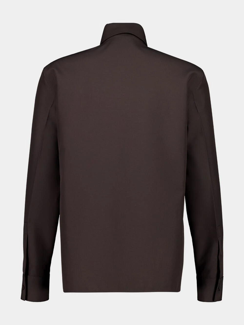 Chocolate Shirt with Horsebit Detail - Image 2