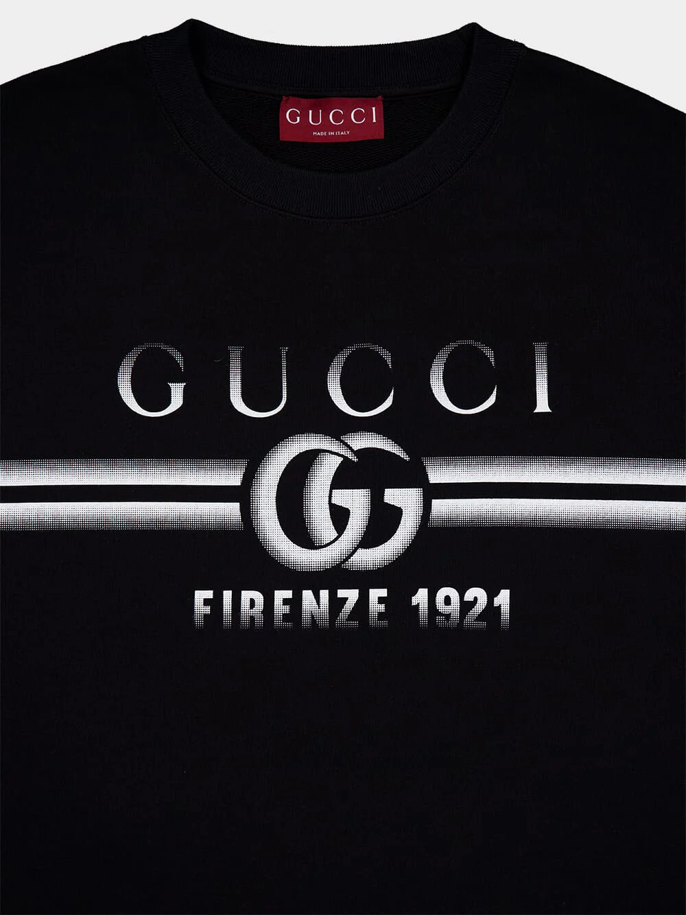 Black Cotton Jersey Sweatshirt - Image 3