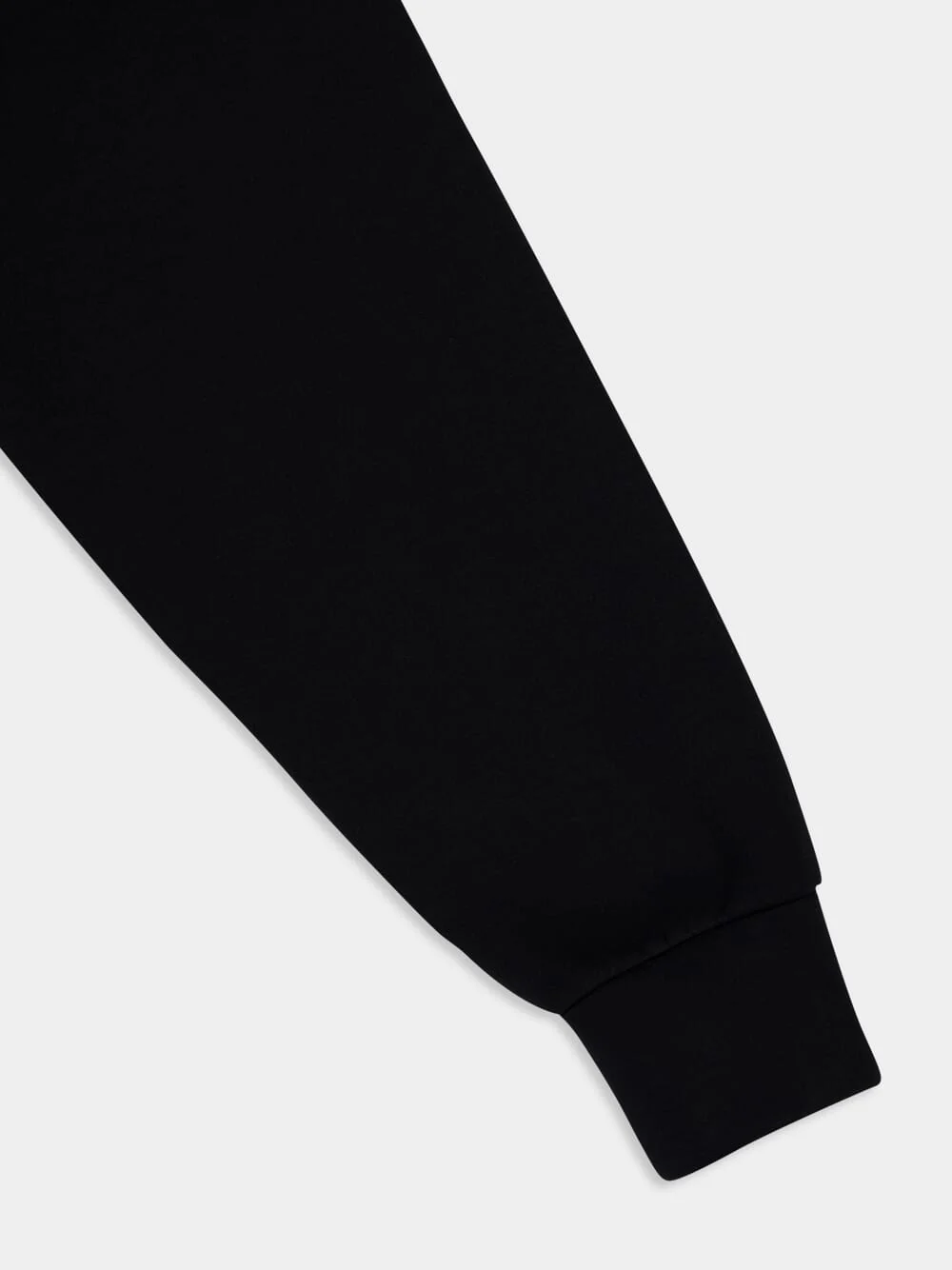 Black Oversize Zip Sweatshirt - Image 4