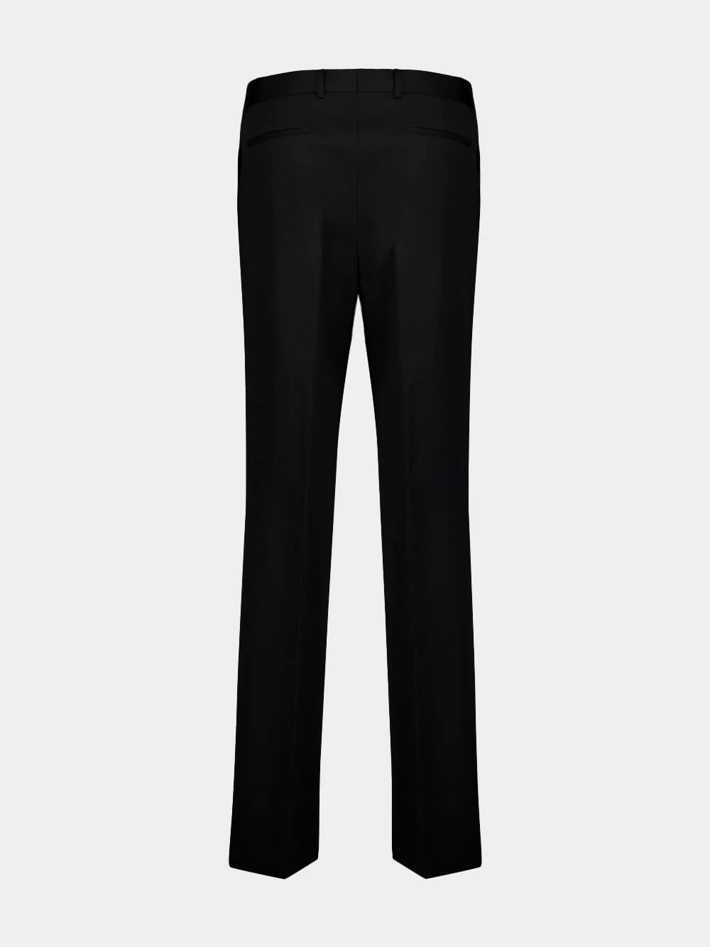 Black Wool Double-Breasted Suit - Image 4