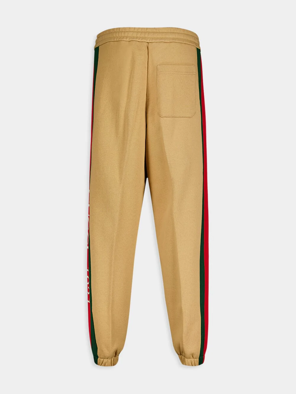 Cotton Jersey Sweatpants with Web - Image 2