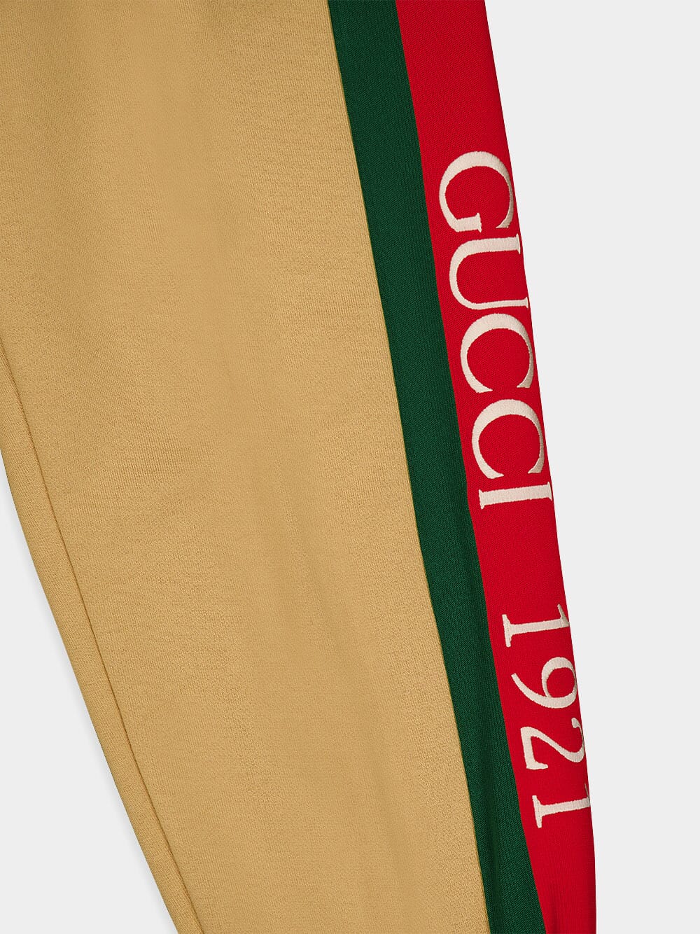 Cotton Jersey Sweatpants with Web - Image 4