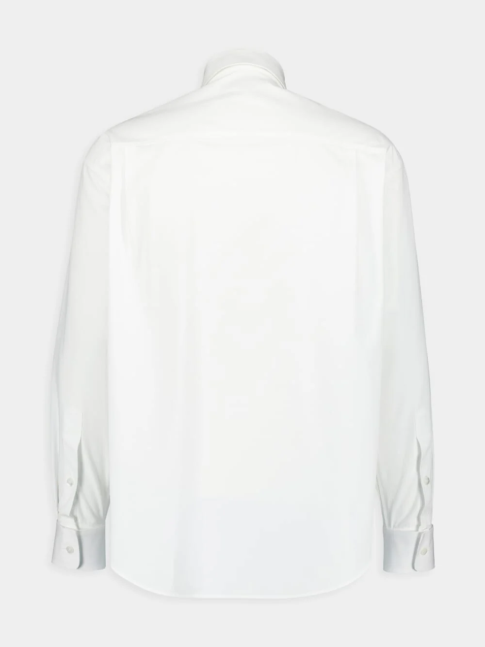 Cotton Poplin Shirt With Gucci Embroidery - Image 2