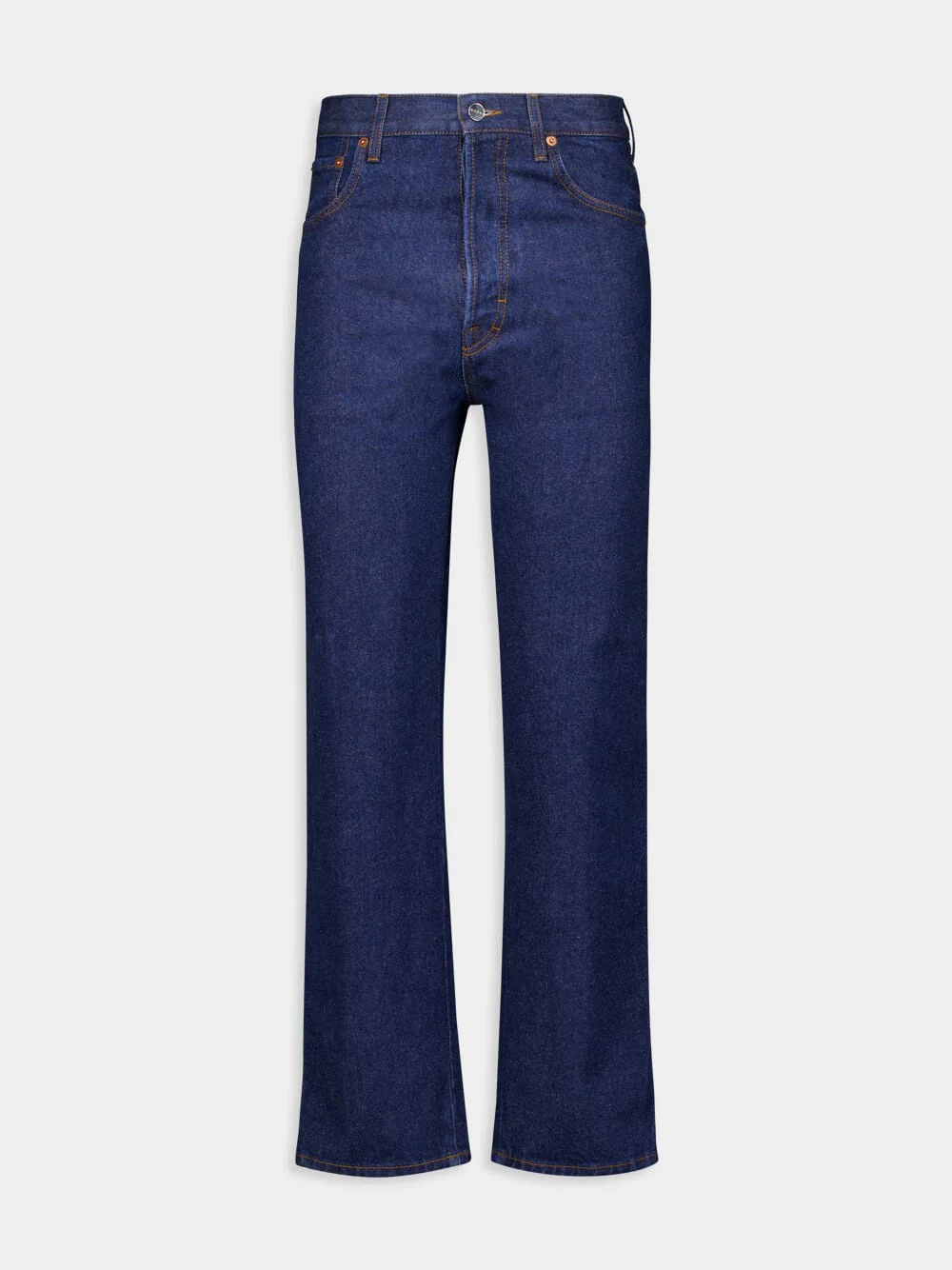 Cropped Denim Pants
