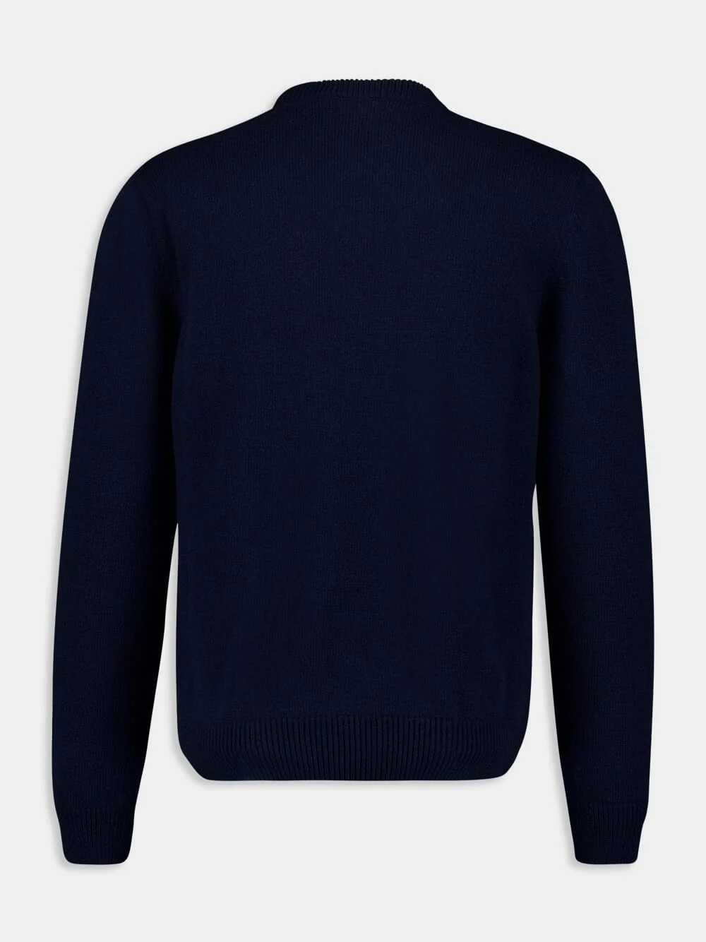 Dark Blue Sweater Gucci Intarsia - Image 2