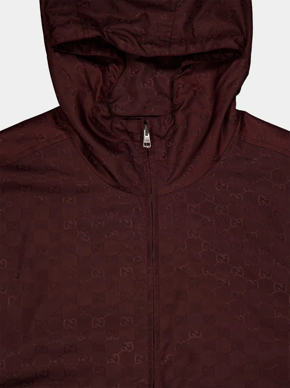 Dark Purple Lightweight GG Nylon Jacket - Image 3