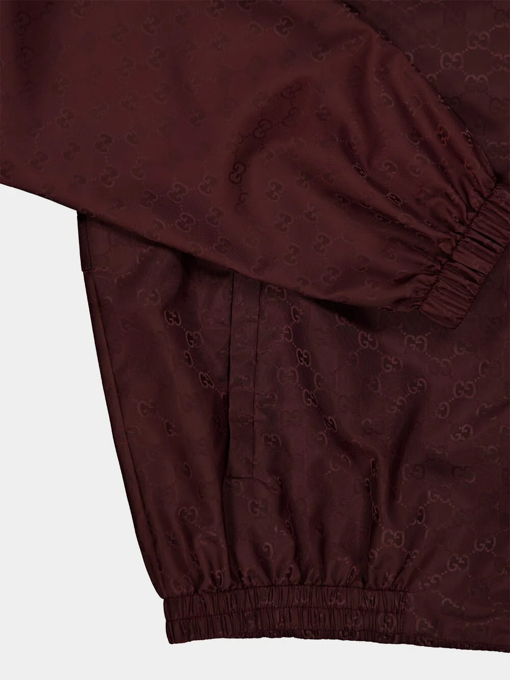 Dark Purple Lightweight GG Nylon Jacket - Image 5