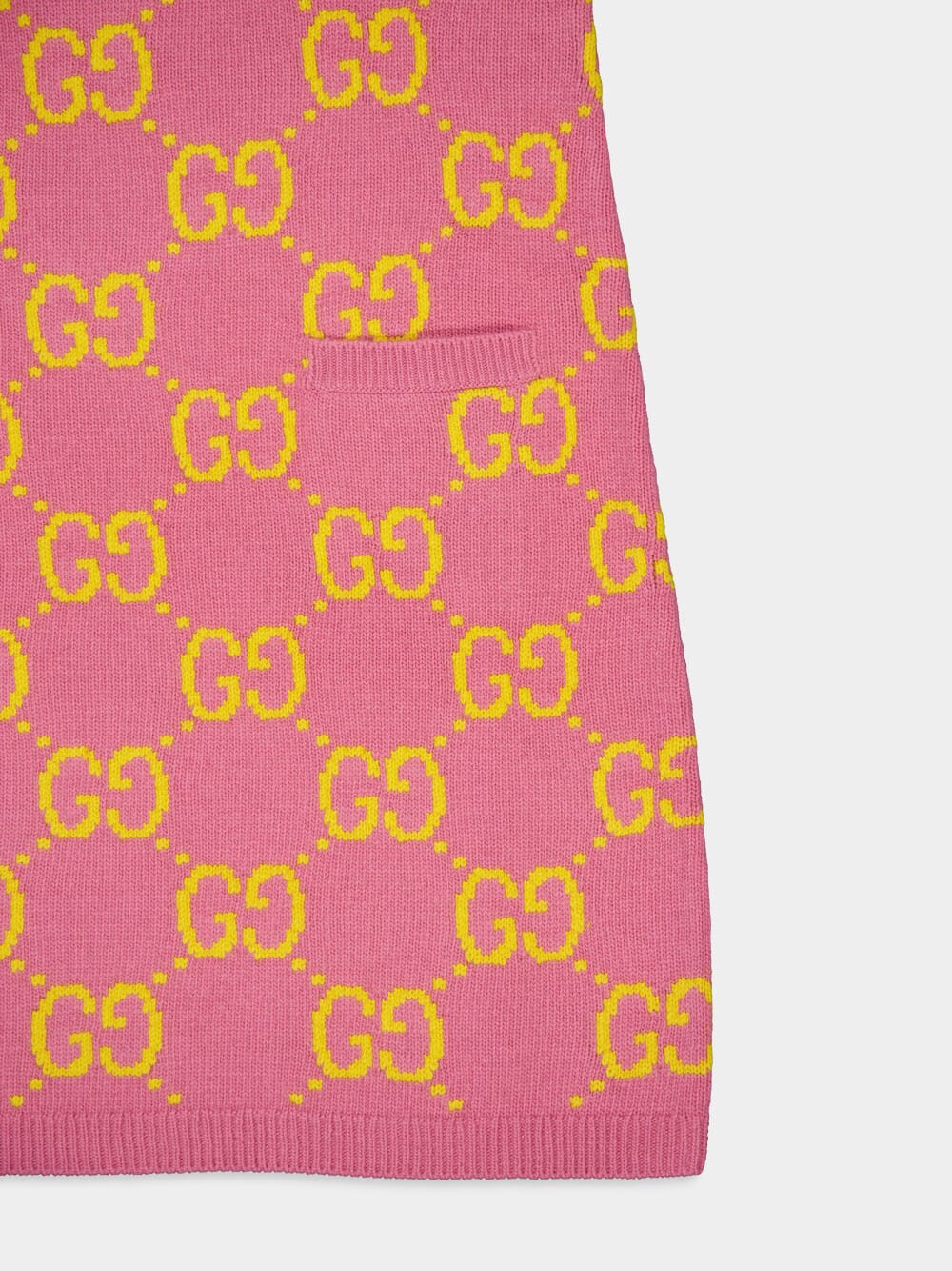 GG Knit Wool Dress - Image 6