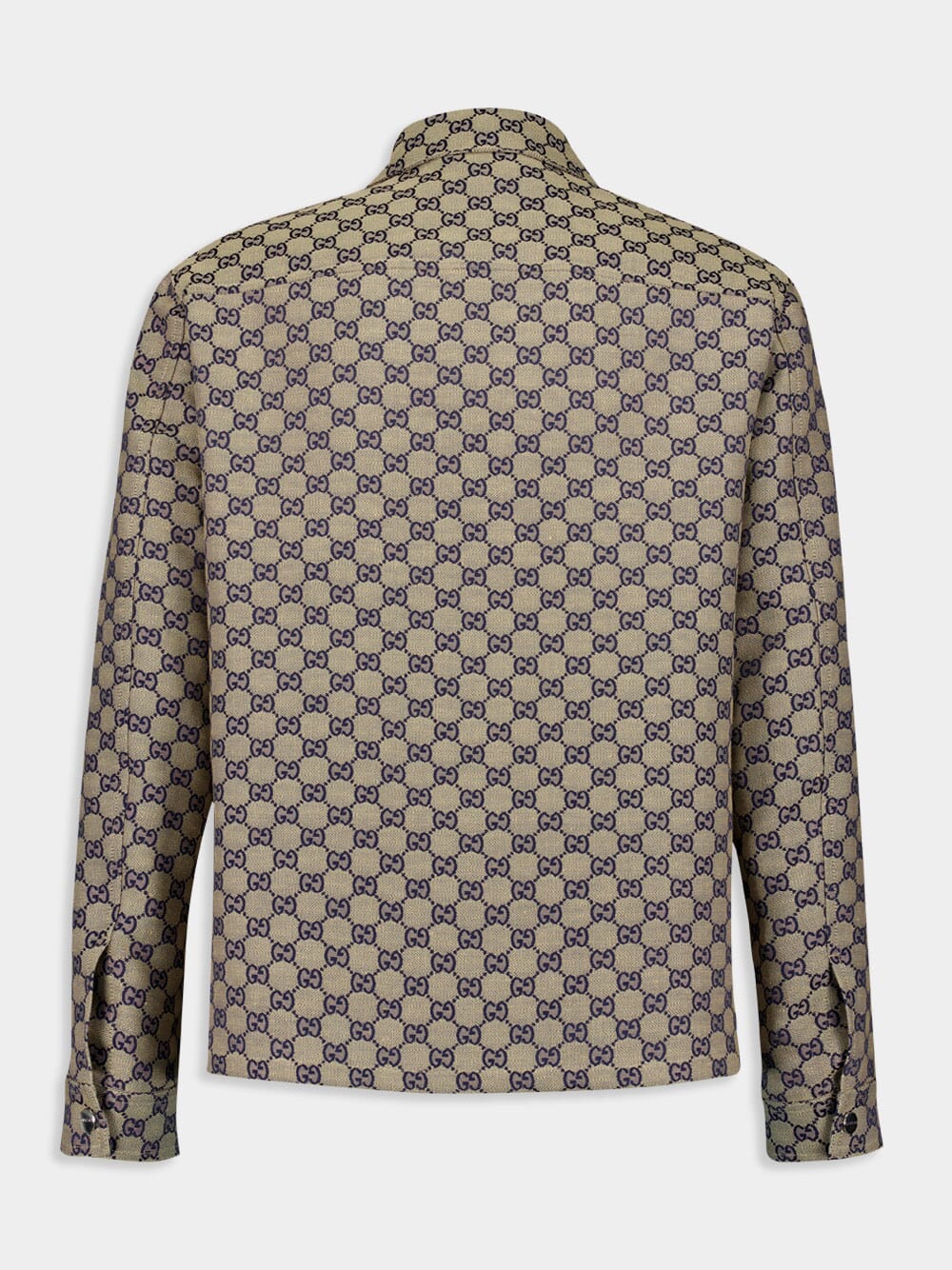 GG Linen Blend Canvas Jacket - Image 2