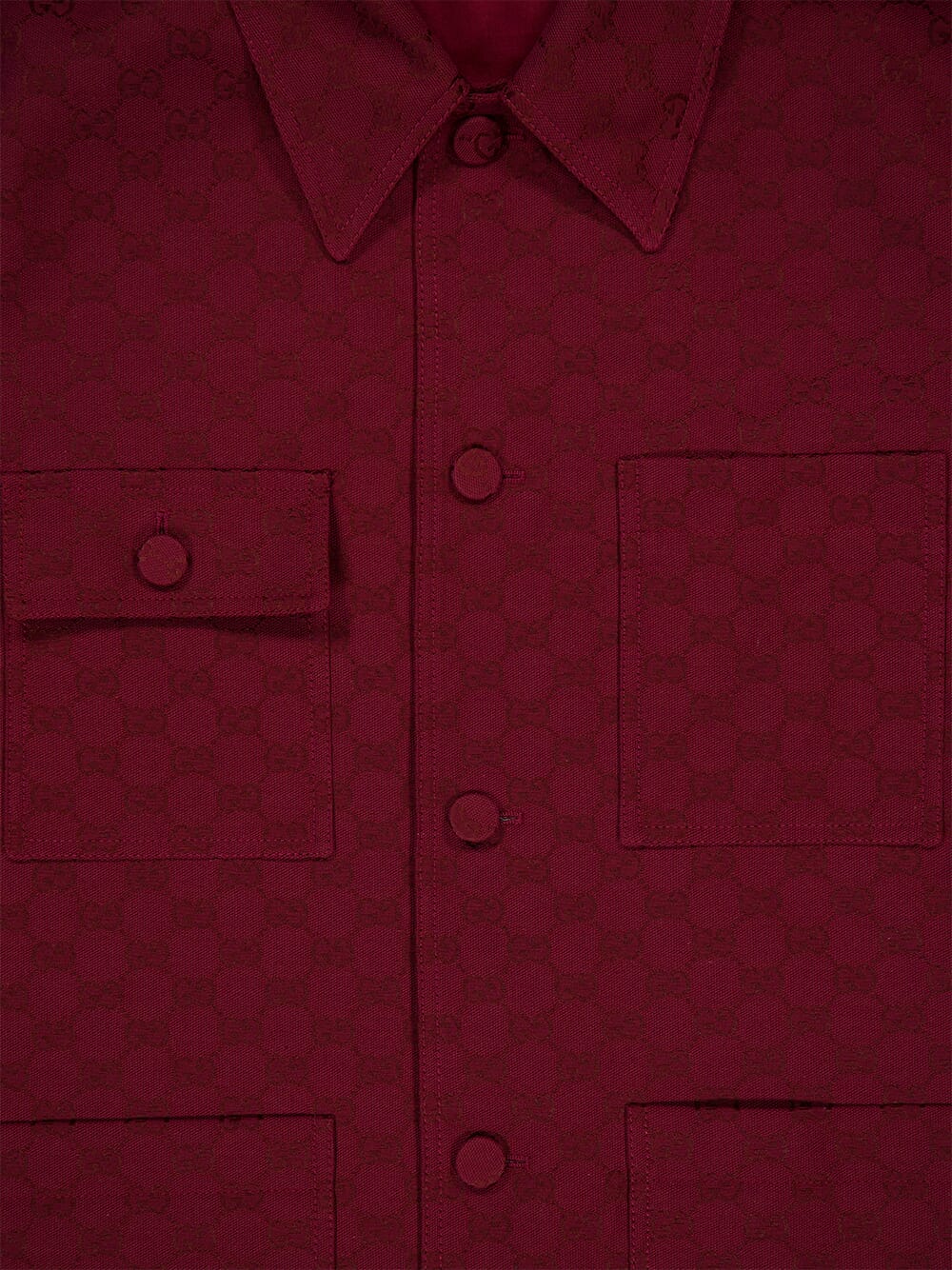 GG Mixed Cotton Jacket - Image 3