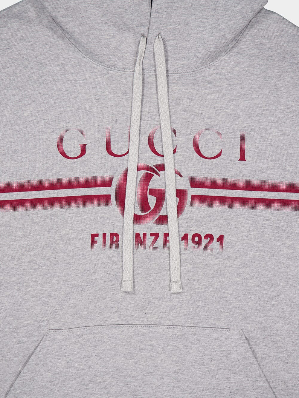 Grey Cotton Jersey Hooded Sweatshirt - Image 3