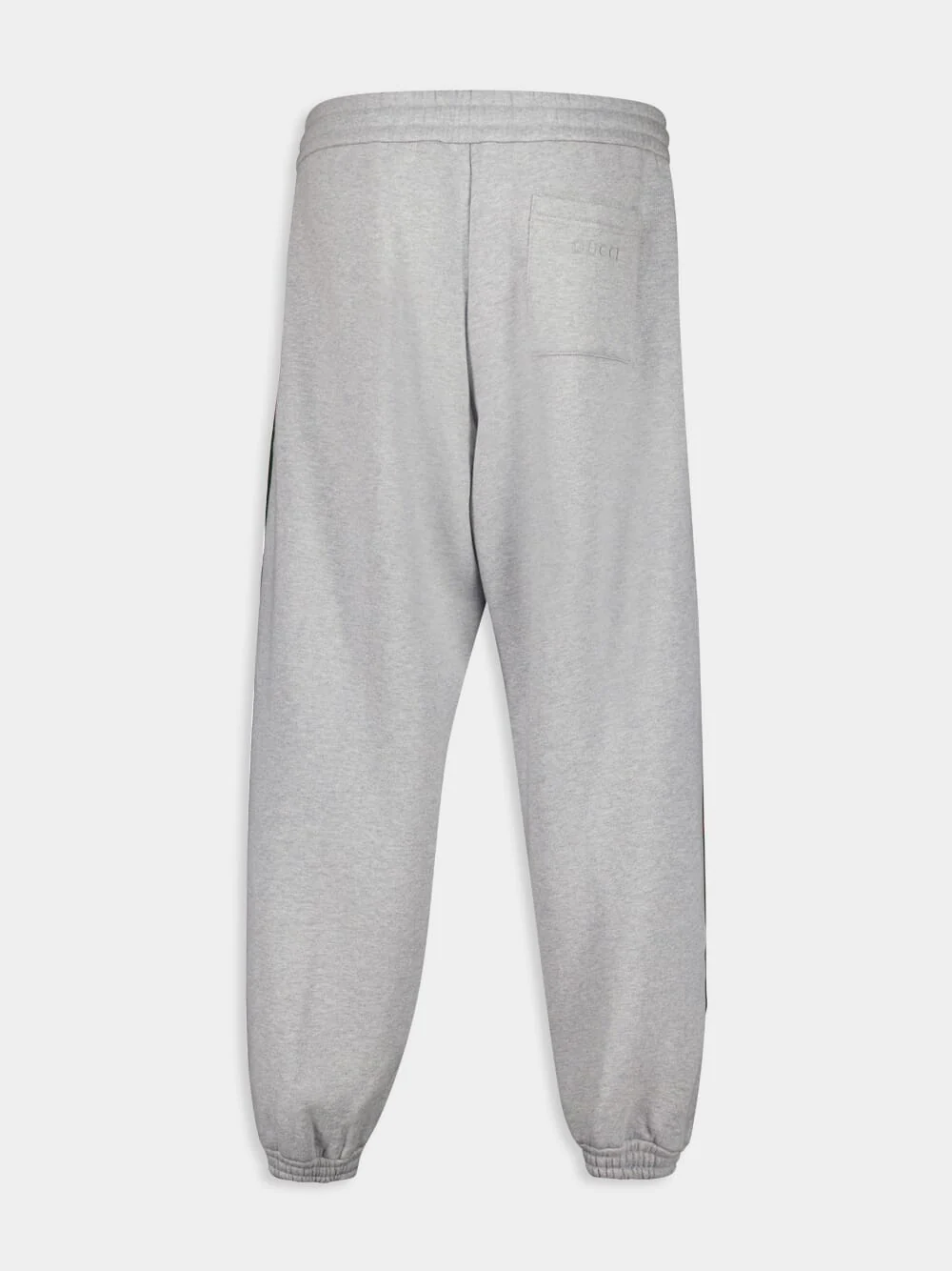 Grey Cotton Jersey Jogging Pant - Image 2