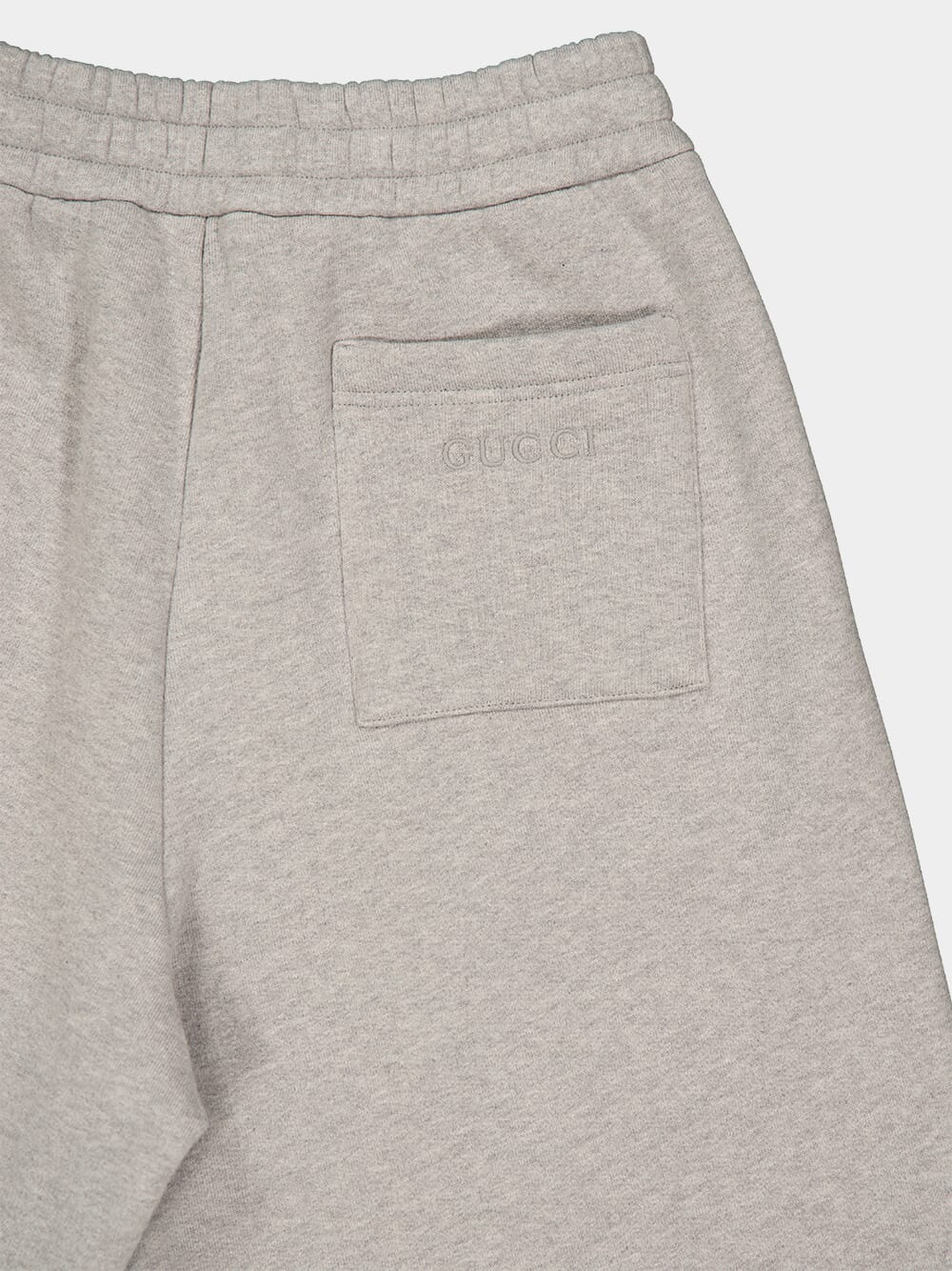 Grey Cotton Jersey Jogging Pant - Image 4