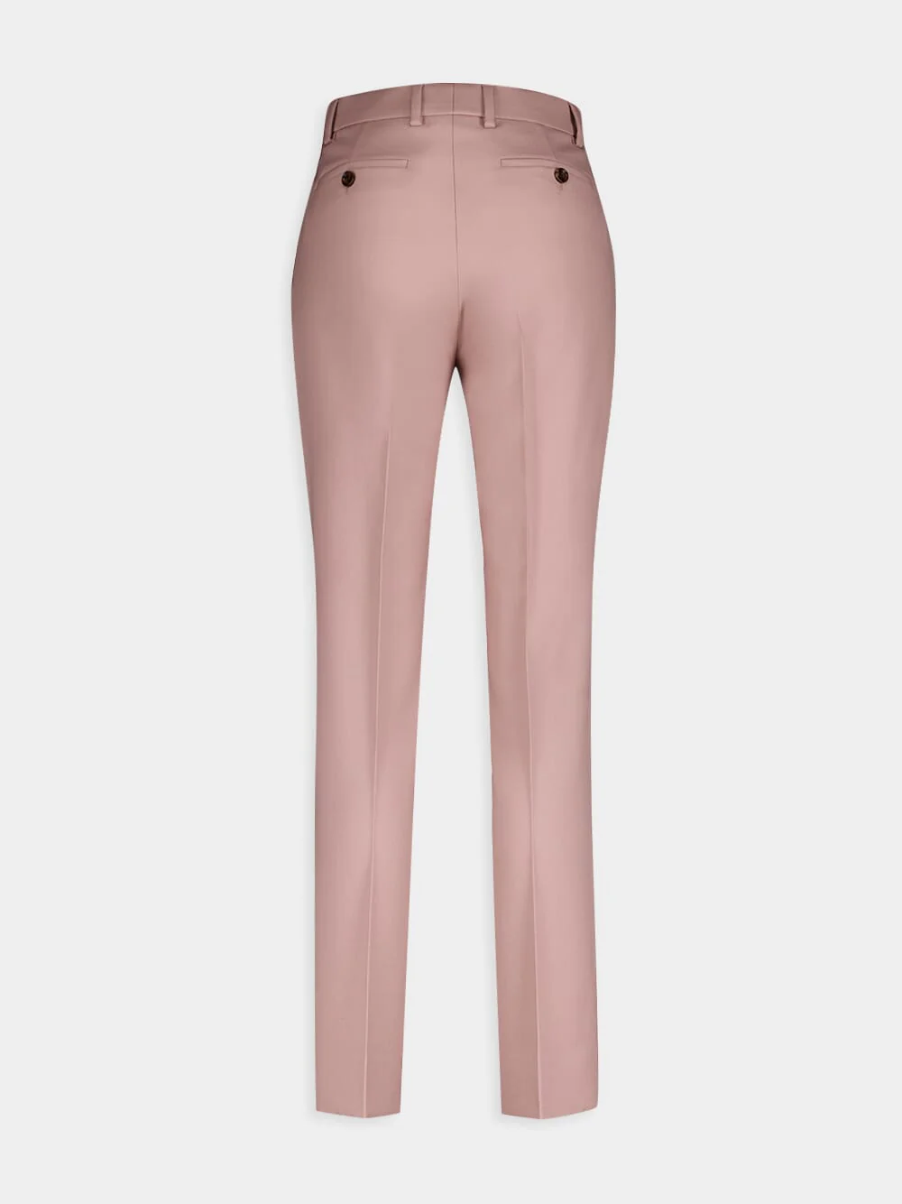 Horsebit-Label Wool Trousers - Image 3