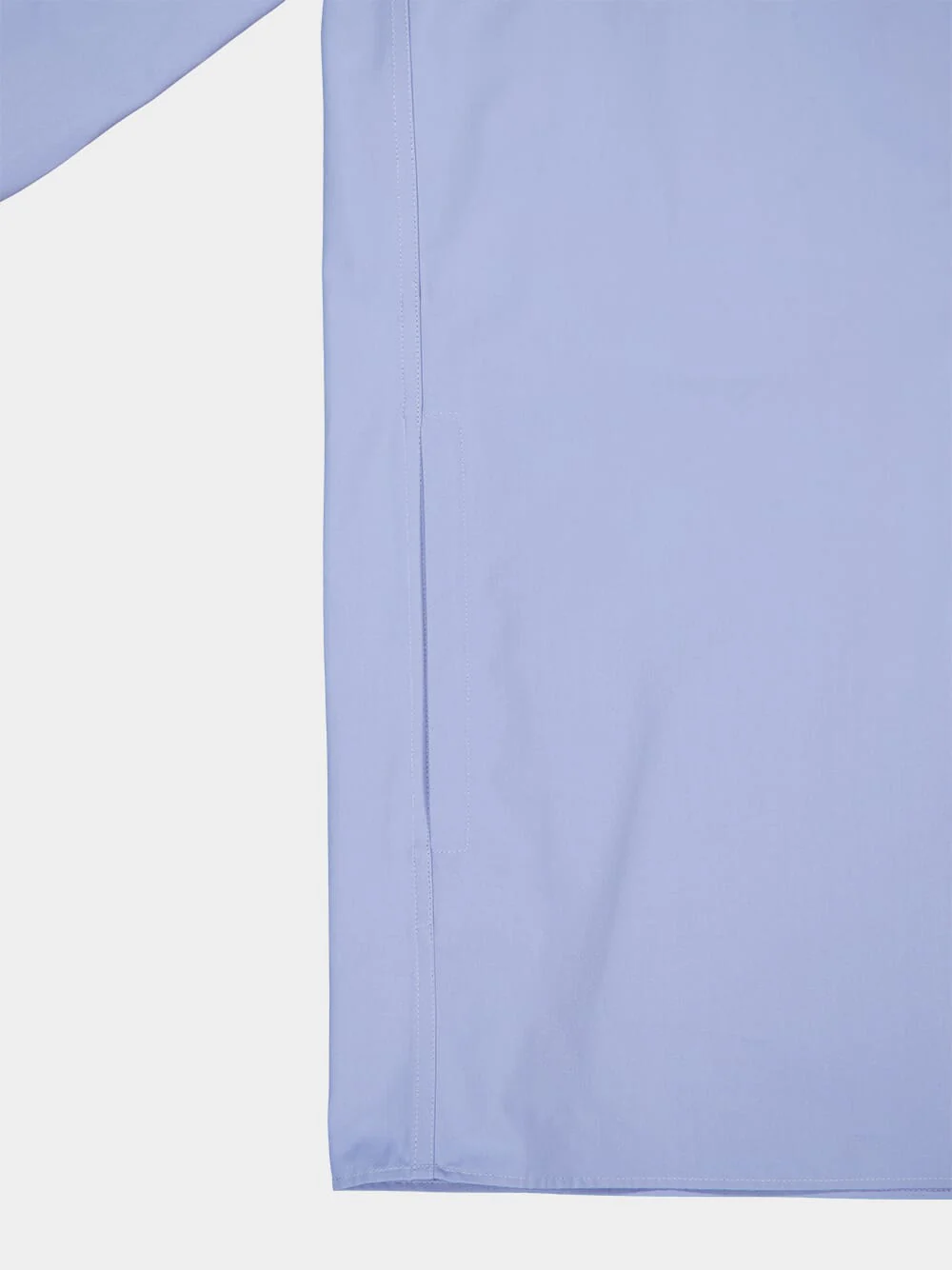 Light Blue Cotton Poplin Shirt - Image 5
