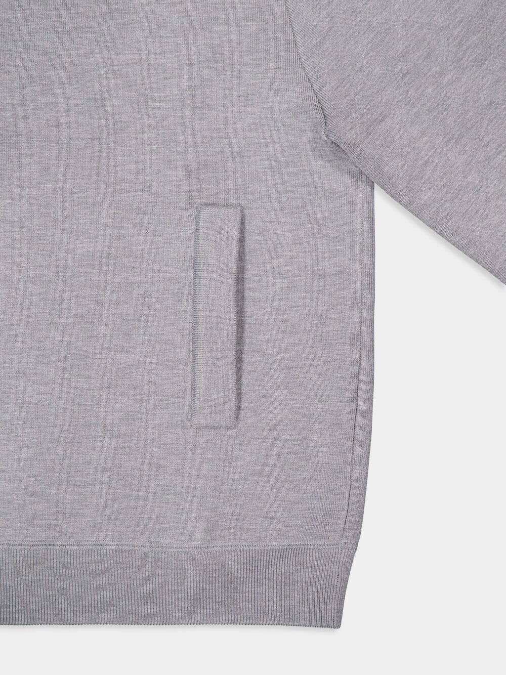 Light Grey Fine Knit Cardigan - Image 6