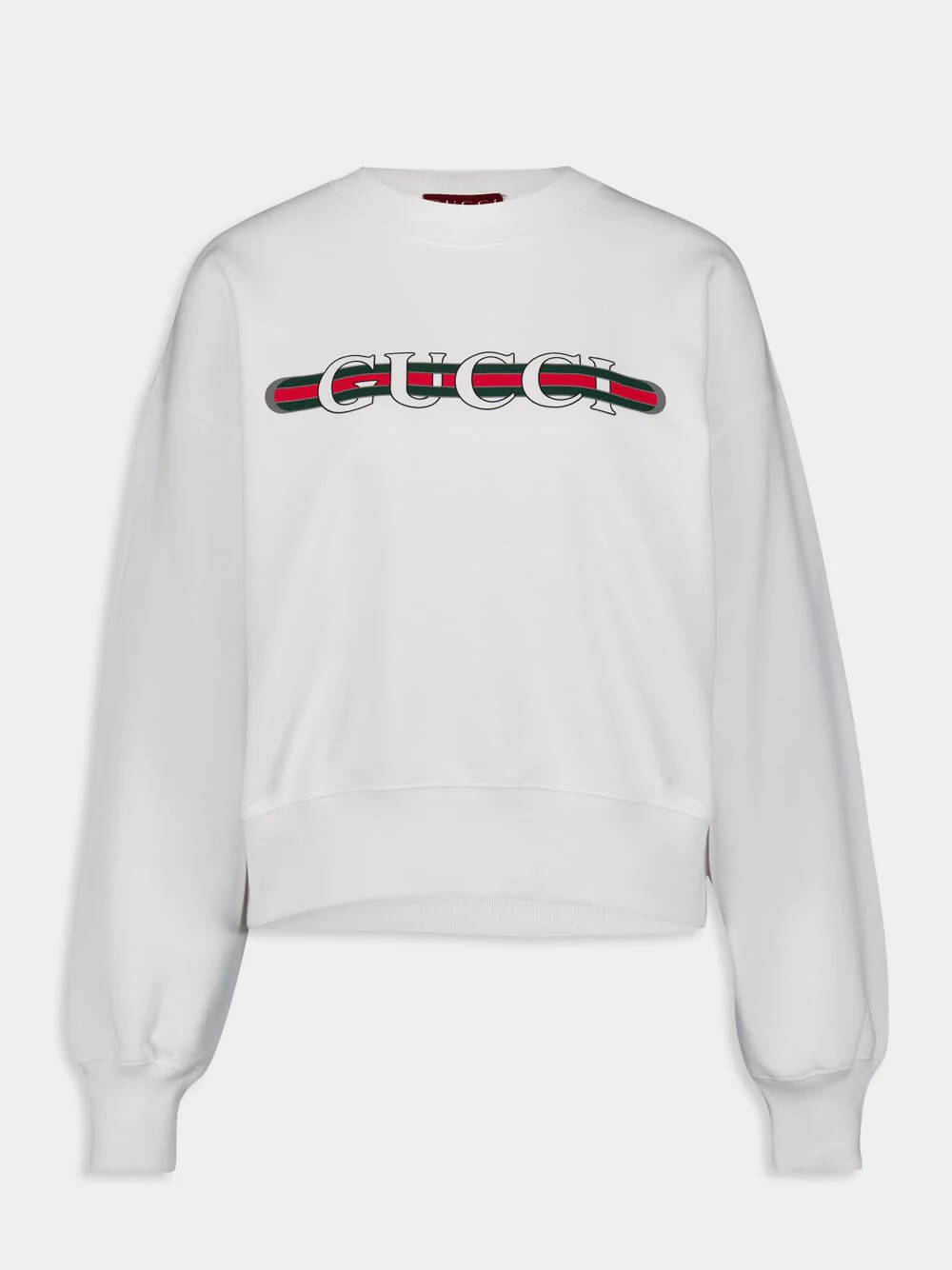 Logo Print Cotton Jersey Sweatshirt