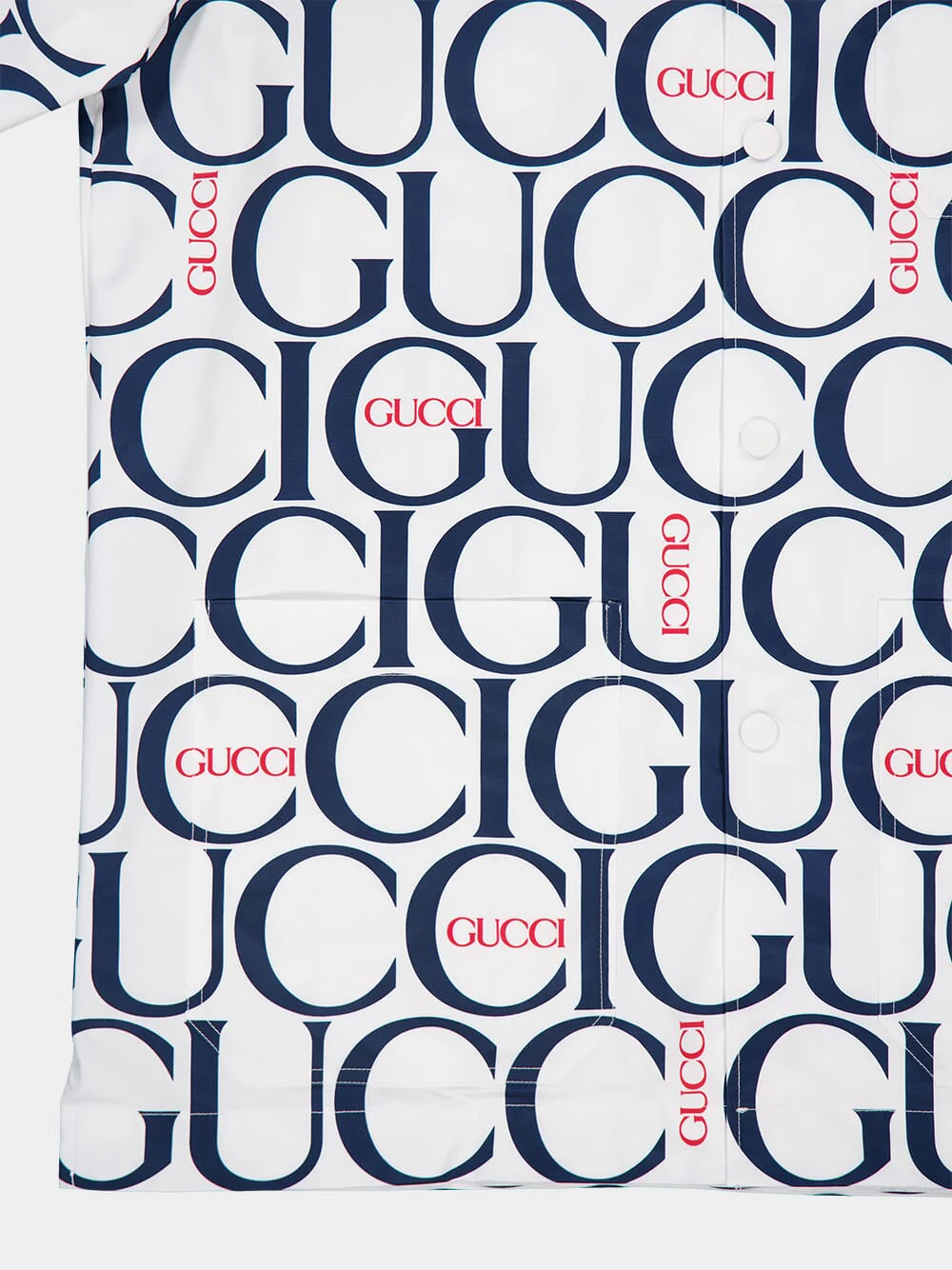 Maxi Gucci Print Fabric Shirt - Image 4