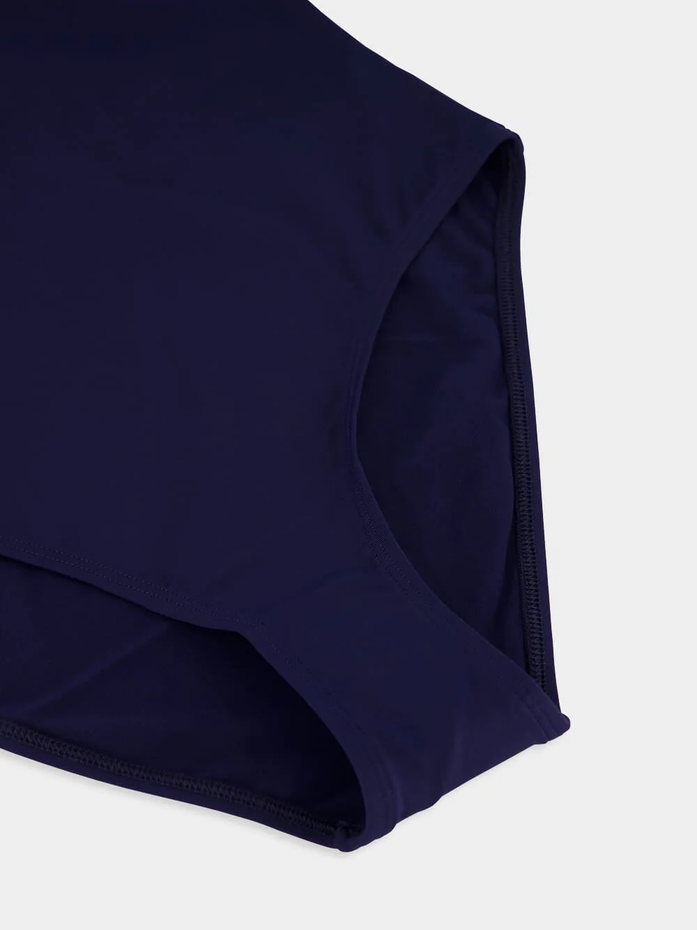 Navy Blue Swimsuit With Straps - Image 4