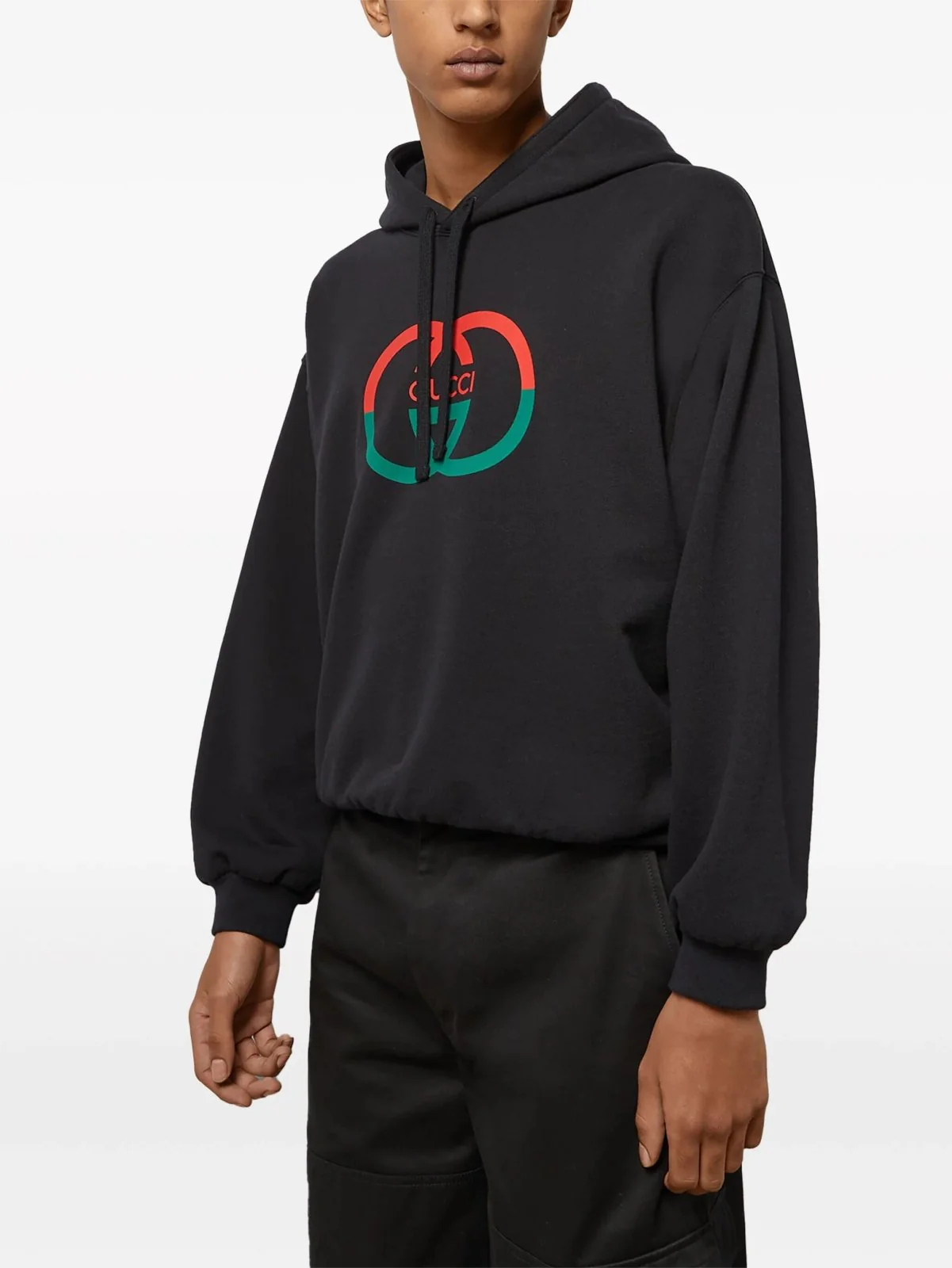 Printed Hooded Sweatshirt - Image 2
