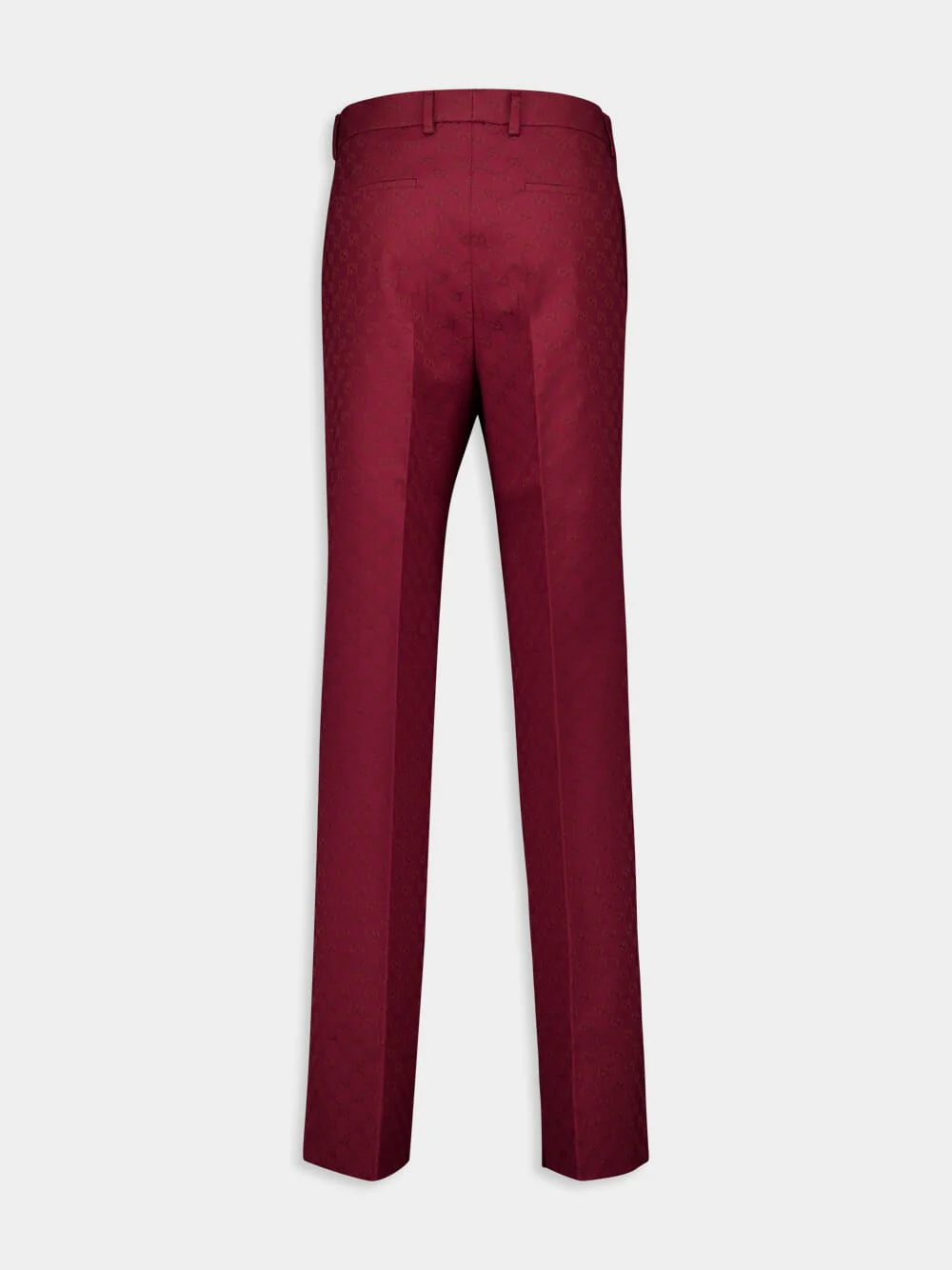 Rosso Ancora GG Cotton Canvas Pants - Image 2