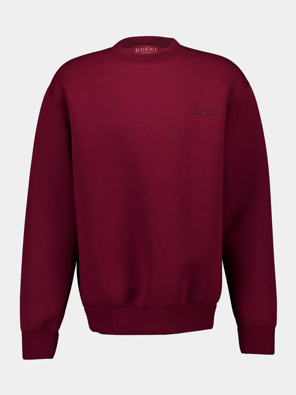 Rosso Ancora Viscose Jersey Sweatshirt