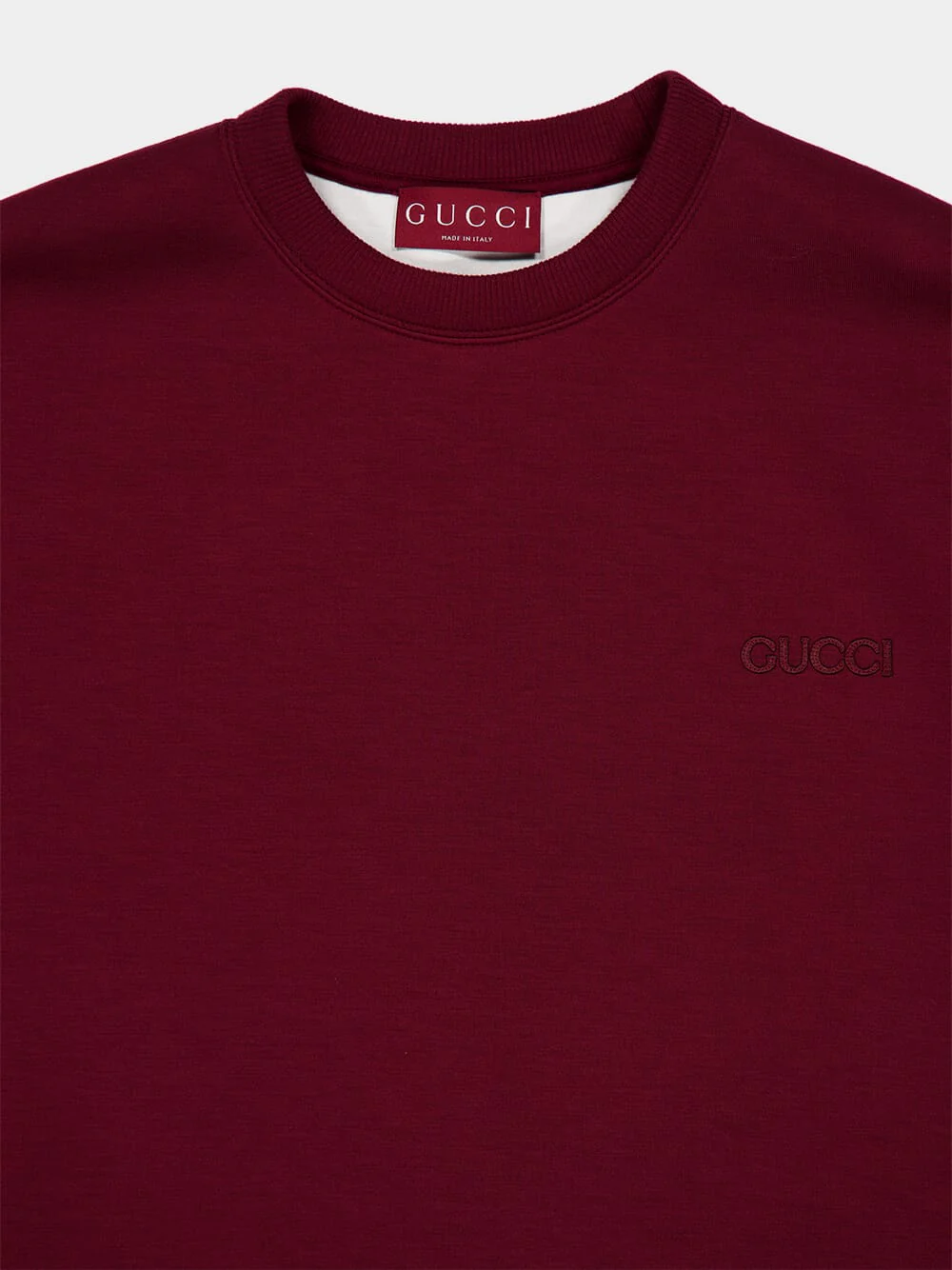 Rosso Ancora Viscose Jersey Sweatshirt - Image 3