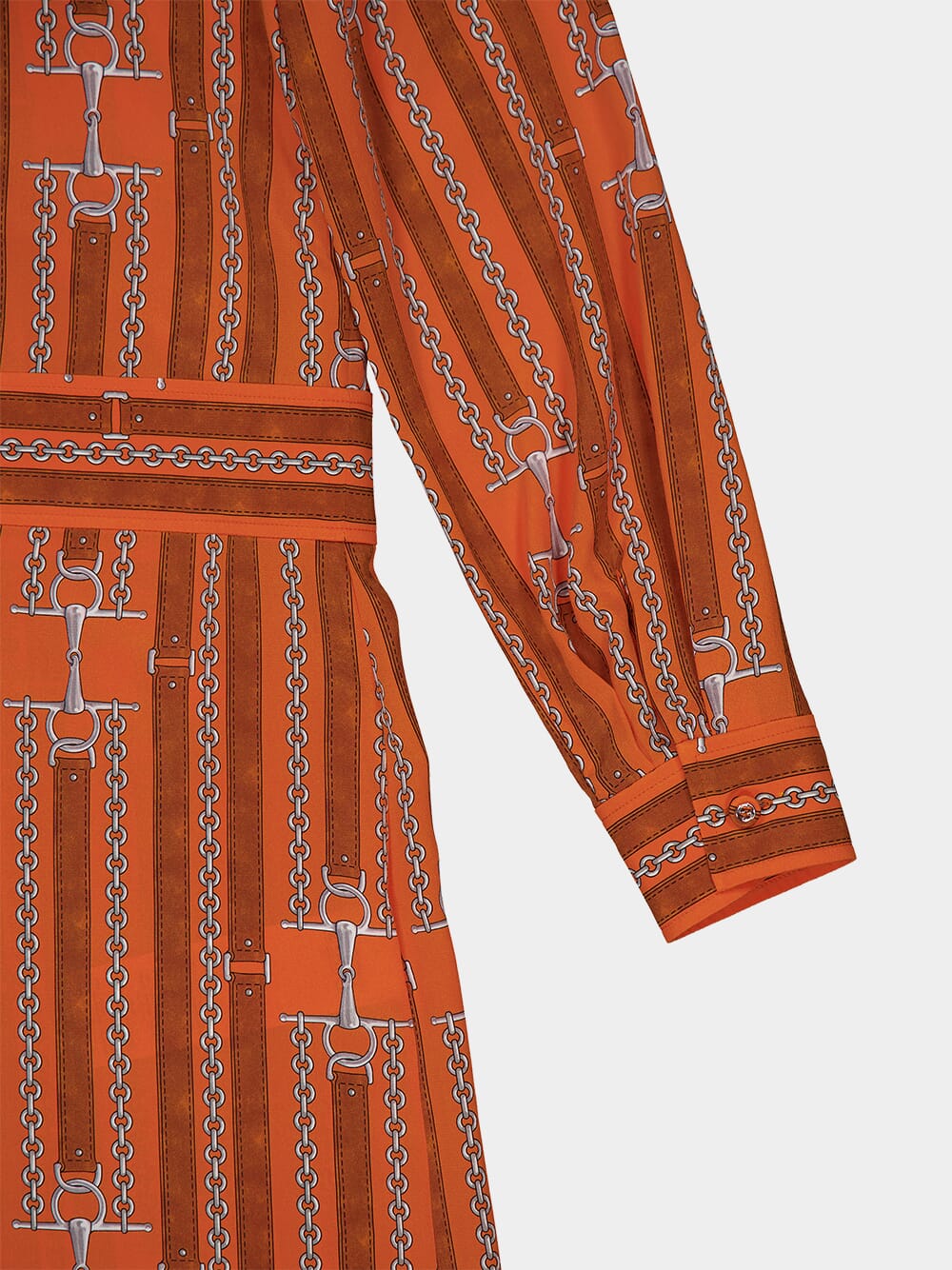 Silk Midi Dress - Image 4