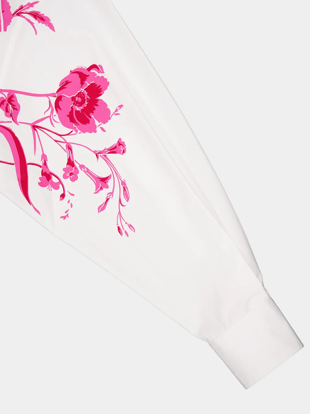 White Floral Maxi Cotton Dress - Image 4