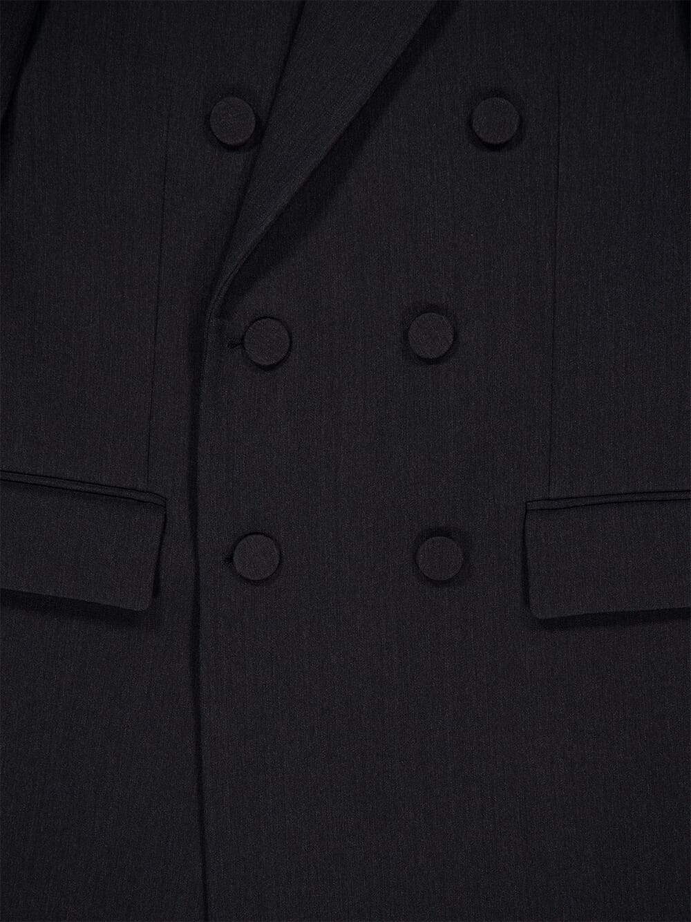 Wool Double-Breasted Coat - Image 3