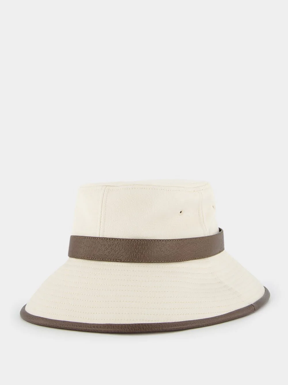 Cotton Bucket Hat With Chin Strap