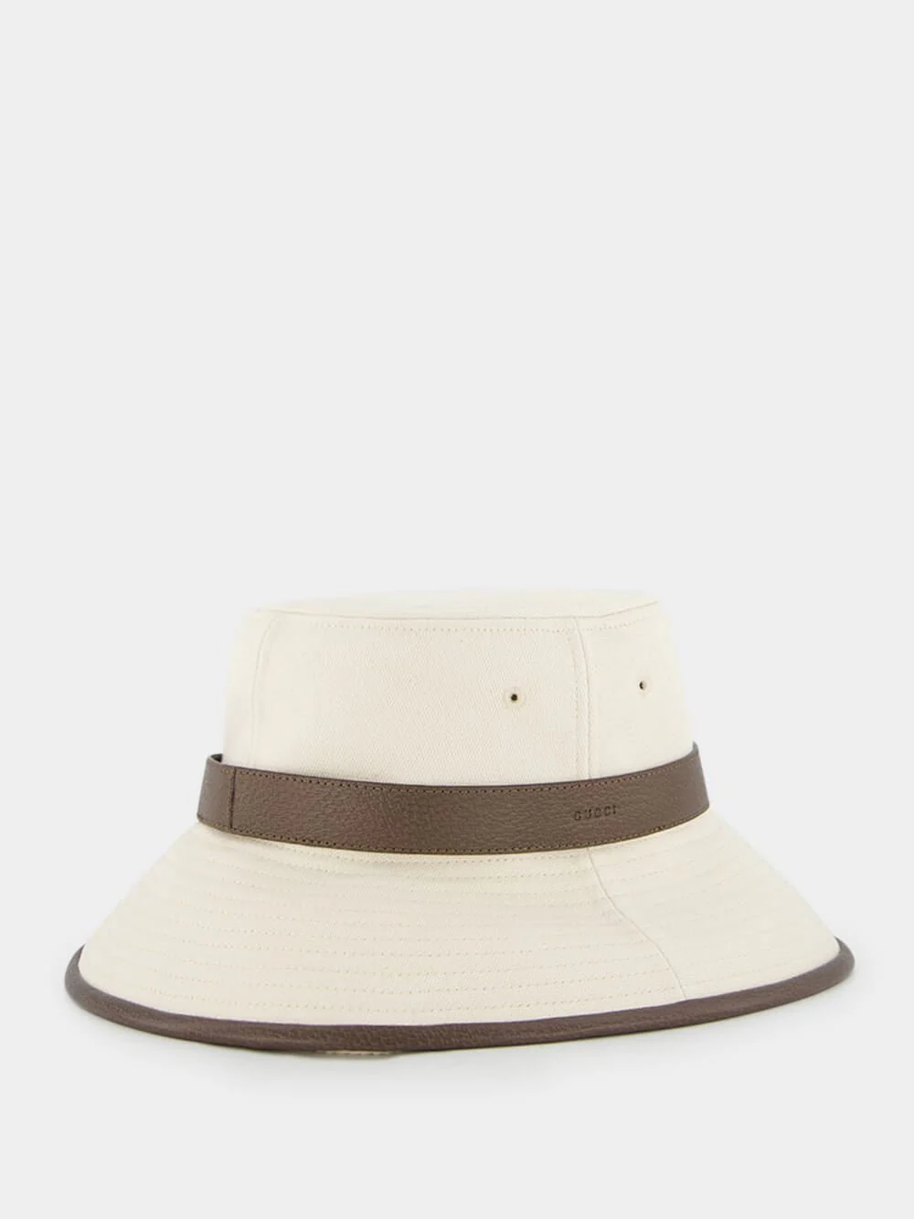 Cotton Bucket Hat With Chin Strap - Image 2