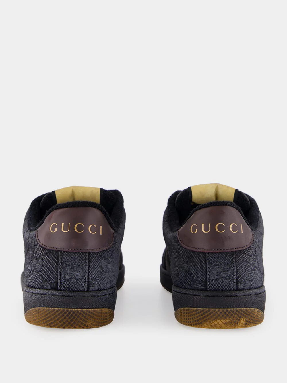 Dark Blue Low-Top Calfskin Sneakers - Image 5