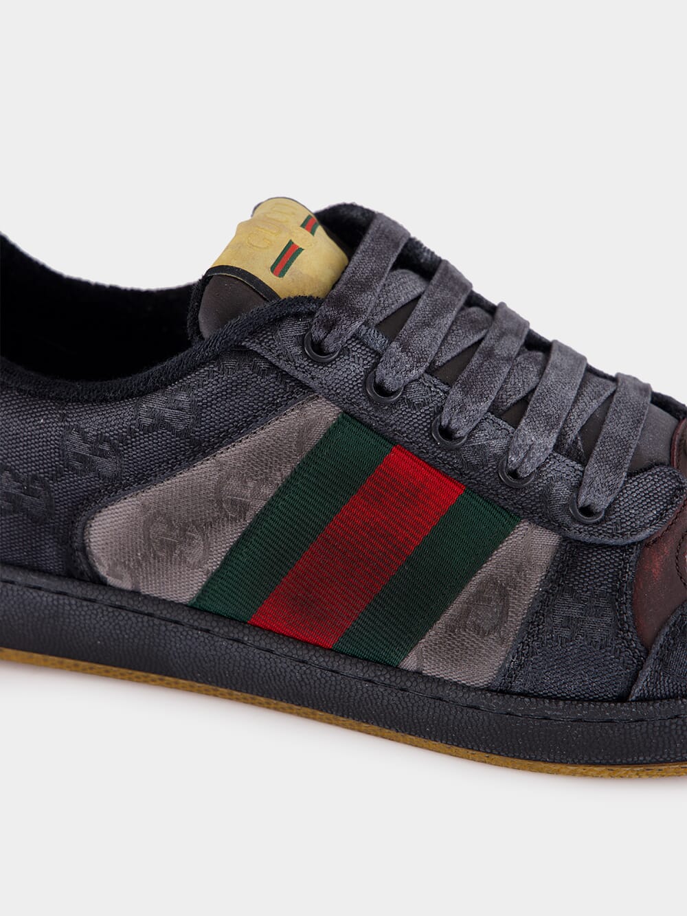 Dark Blue Low-Top Calfskin Sneakers - Image 6